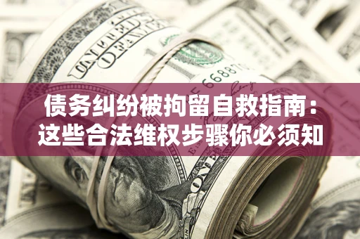 济南债务纠纷被拘留自救指南：这些合法维权步骤你必须知道！