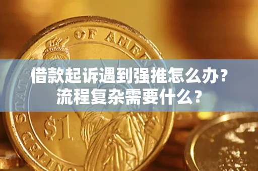 济南借款起诉遇到强推怎么办？流程复杂需要什么？