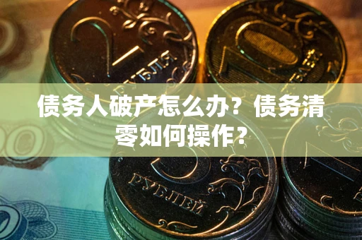 济南债务人破产怎么办？债务清零如何操作？