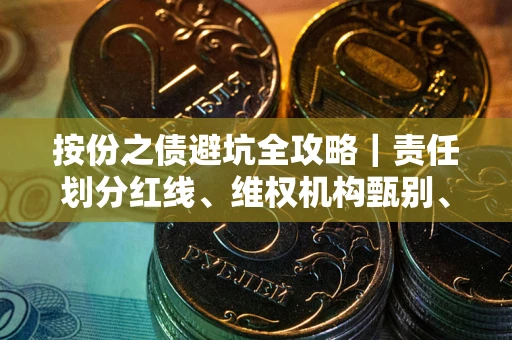 济南按份之债避坑全攻略｜责任划分红线、维权机构甄别、纠纷处理全流程拆解