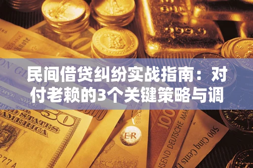 济南民间借贷纠纷实战指南：对付老赖的3个关键策略与调解盲区解析